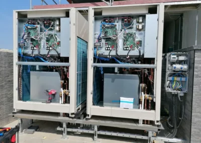 Hőszivattyú szerelés ipari környezetben