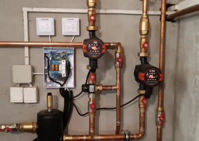 Fűtés vezérlés és EPH kiépítése