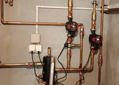 Fűtés vezérlés és EPH kiépítése