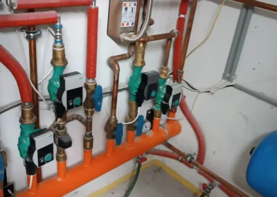 Fűtés vezérlés és EPH kiépítése